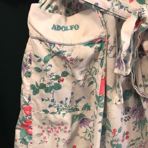 Adolfo Classics Floral Night Gown Cover Up - Picture 2 of 7